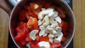 Kadai Paneer -tomato,cashew