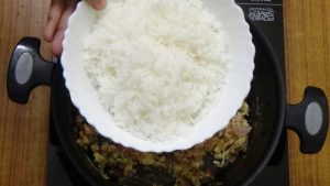 Muttai sadam -cooked rice