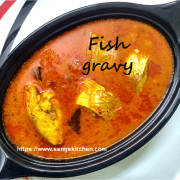 Fish gravy - Meen kuzhambu