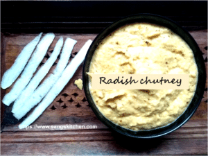 Radish chutney -thumbnail