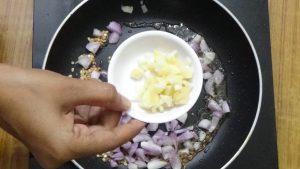 Murungaikai pachadi -garlic