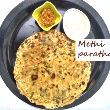 Methi paratha