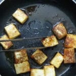 Dhaba style paneer-light fry paneer