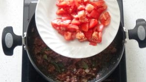 Mutton pepper gravy -tomato