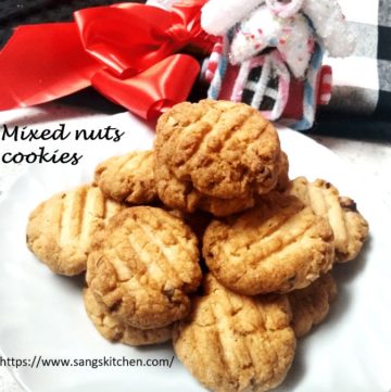 Mixed nuts cookies