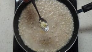 Masala oats -garlic