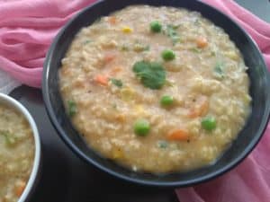 Masala oats -serve warm