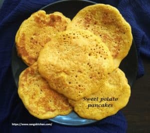 Sweet potato pancake | How to make pancakes with sweet potato