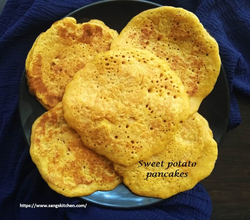 Sweet potato pancake -thumbnail