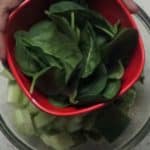 Avocado salad -spinach