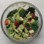 Avocado salad -ready