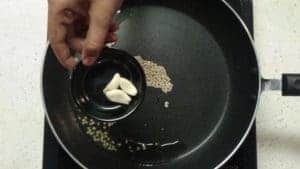 Kalavai chutney -garlic