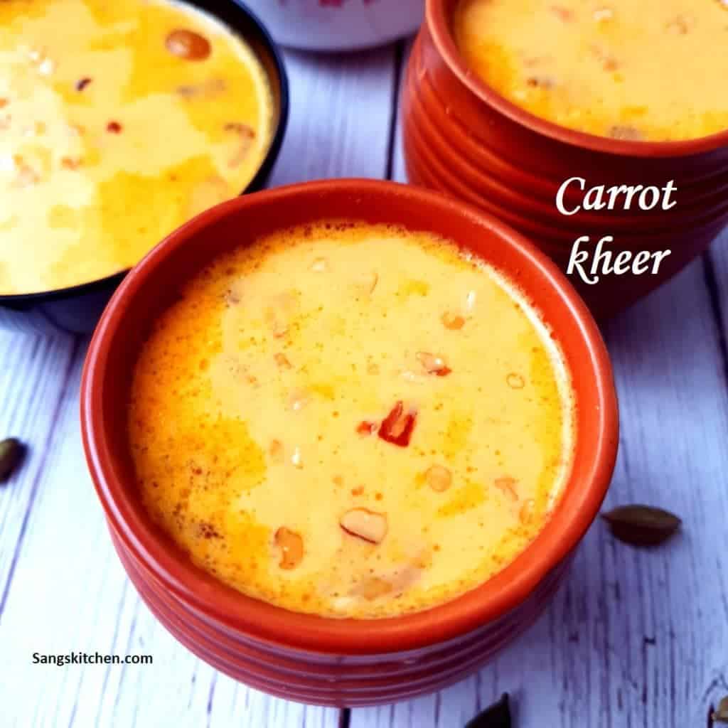 Carrot kheer -thumbnail