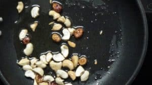 fried cashews