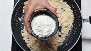 add coconut flour