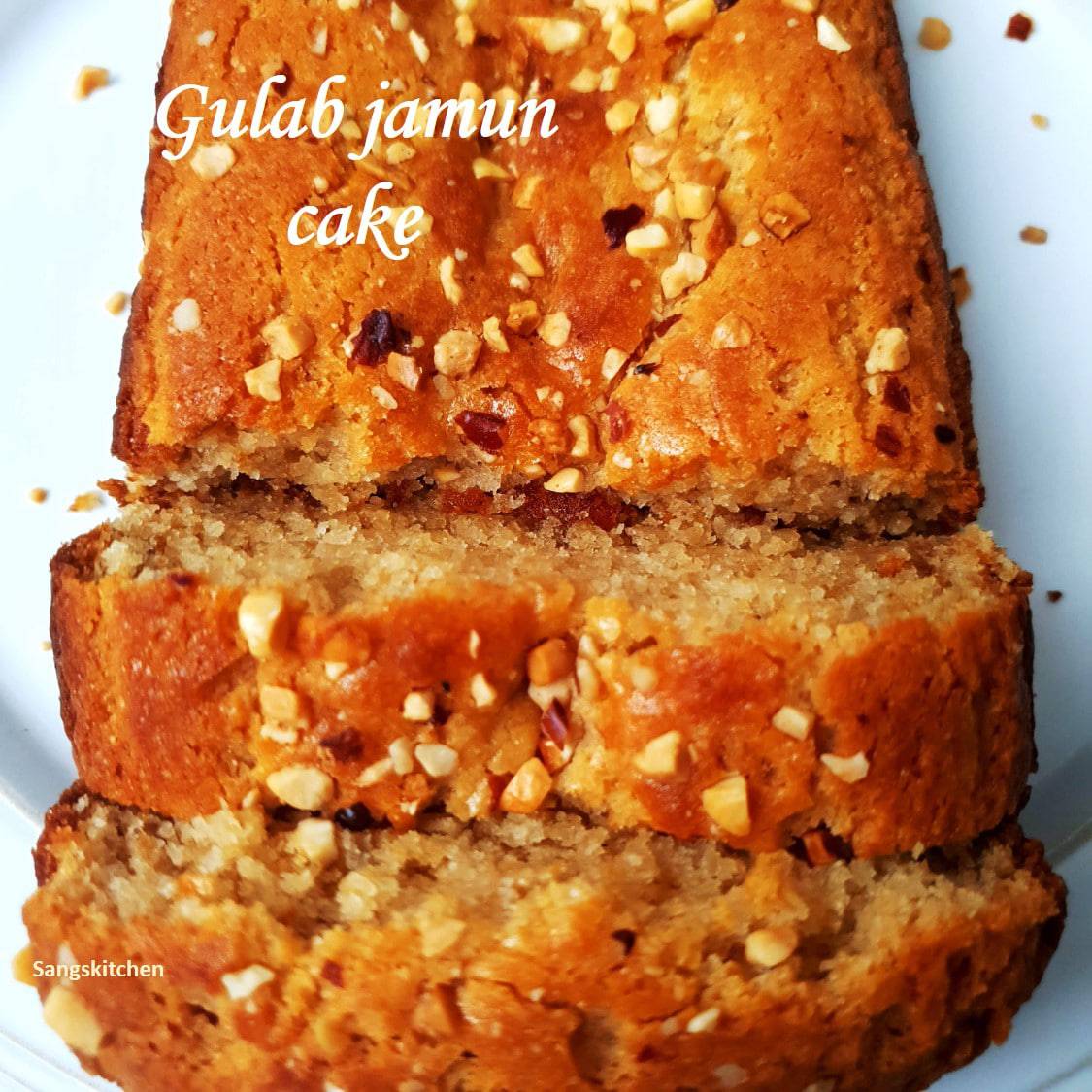 Gulab jamun cake -thumbnail