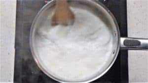 Kalakand recipe -milk curdles