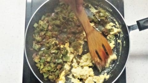 Ridge gourd Egg fry | Peerkangai muttai pirattal - sangskitchen