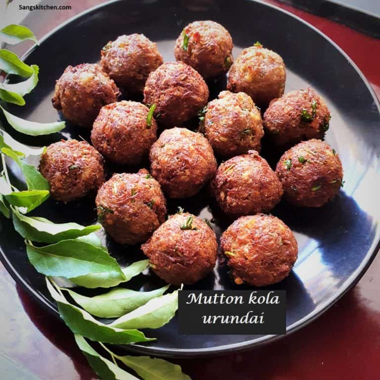 Mutton Kola Urundai | Spicy Mutton Keema Balls | South Indian Mutton Kofta