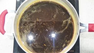 filter jaggery syrup